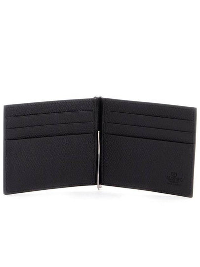 portafoglio uomo bifold pelle nera con fessure carte - VALENTINO - BALAAN 2