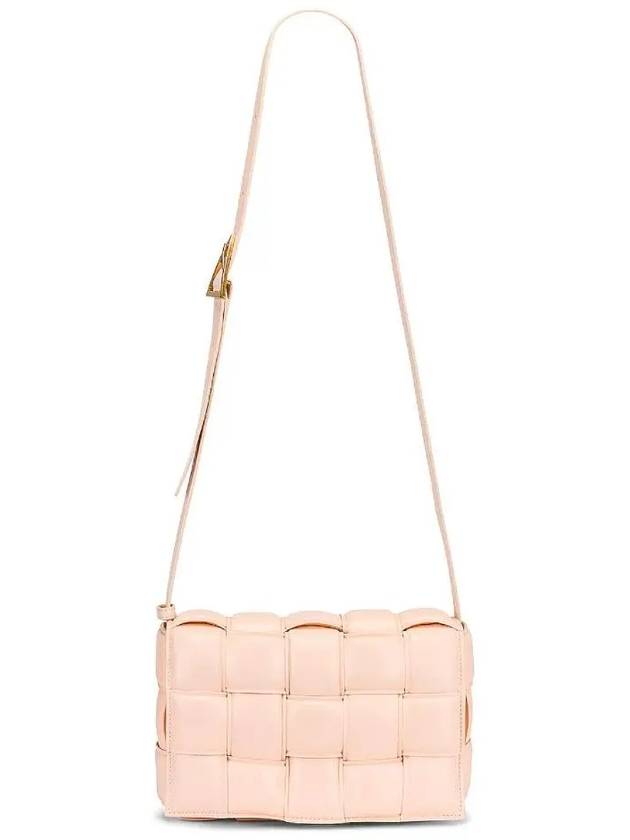 Gold Padded Cassette Cross Bag Melon Washed - BOTTEGA VENETA - BALAAN 5