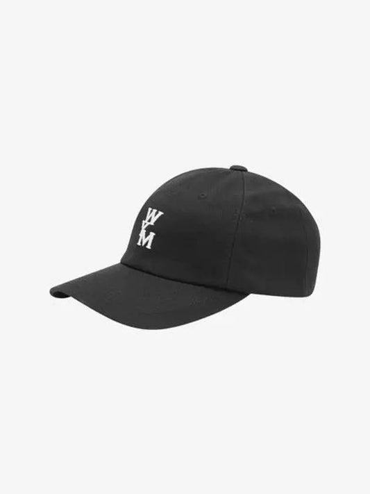 Logo Cotton Ball Cap Black - WOOYOUNGMI - BALAAN 2