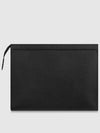 Pochette Voyage Taiga Leather Pouch Bag Black - LOUIS VUITTON - BALAAN 4