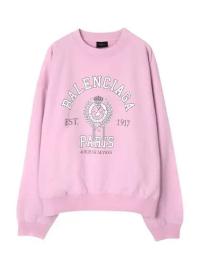 College 1817 Sweatshirt Pink - BALENCIAGA - BALAAN 2