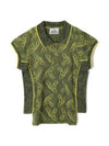 Side Stripped Polo Shirt Green - VIVIENNE WESTWOOD - BALAAN 1