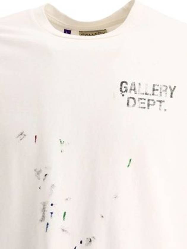 Short Sleeve T Shirt BWK 1030 WHTE White - GALLERY DEPT. - BALAAN 3