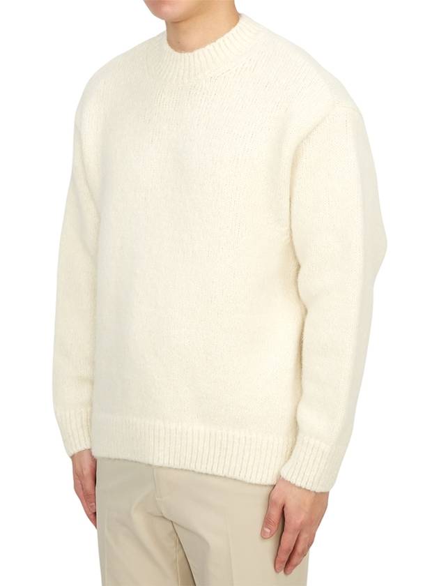 La Maille Pavane Knit Top Offwhite - JACQUEMUS - BALAAN 4