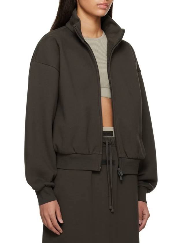 Women's Logo ZipUp Jacket Gray - FEAR OF GOD ESSENTIALS - BALAAN 2