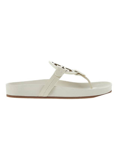 Women's Miller Cloud Flip-flop Slippers White - TORY BURCH - BALAAN 1