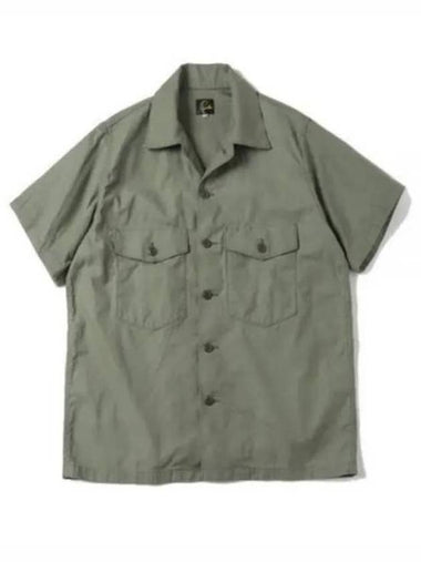 Short Sleeve Shirt OT215 Free Olive - NEEDLES - BALAAN 1