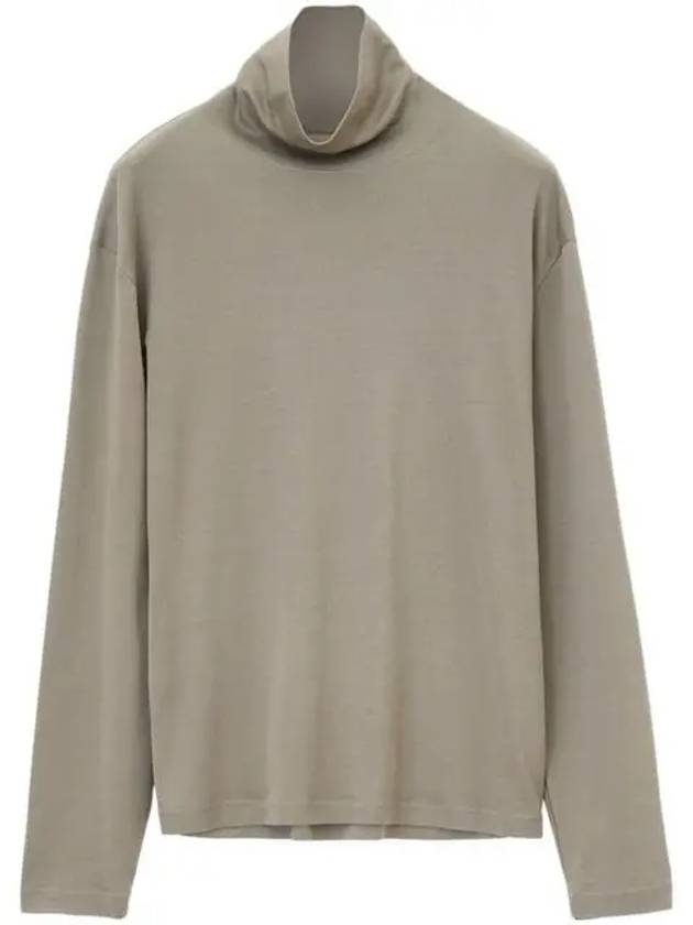 Cotton Long Sleeve Turtleneck Green - LEMAIRE - BALAAN 2