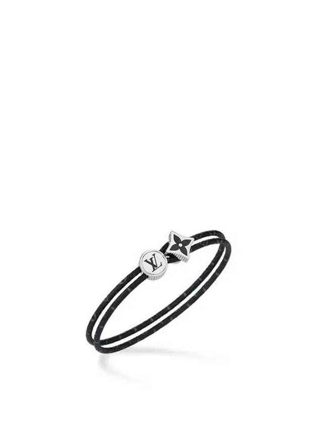 Catch It Monogram Bracelet Silver Grey - LOUIS VUITTON - BALAAN 3