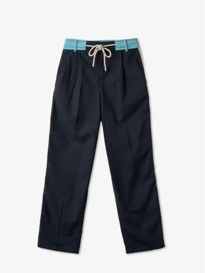 Belted Track Pants Light Blue PMCA112S23FAB0014540 - PALM ANGELS - BALAAN 2