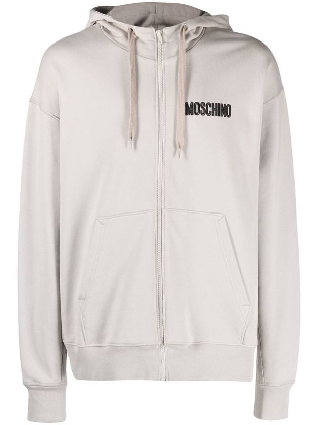 Hooded Sweatshirt 17387028V1484 Gray GRAY - MOSCHINO - BALAAN 2