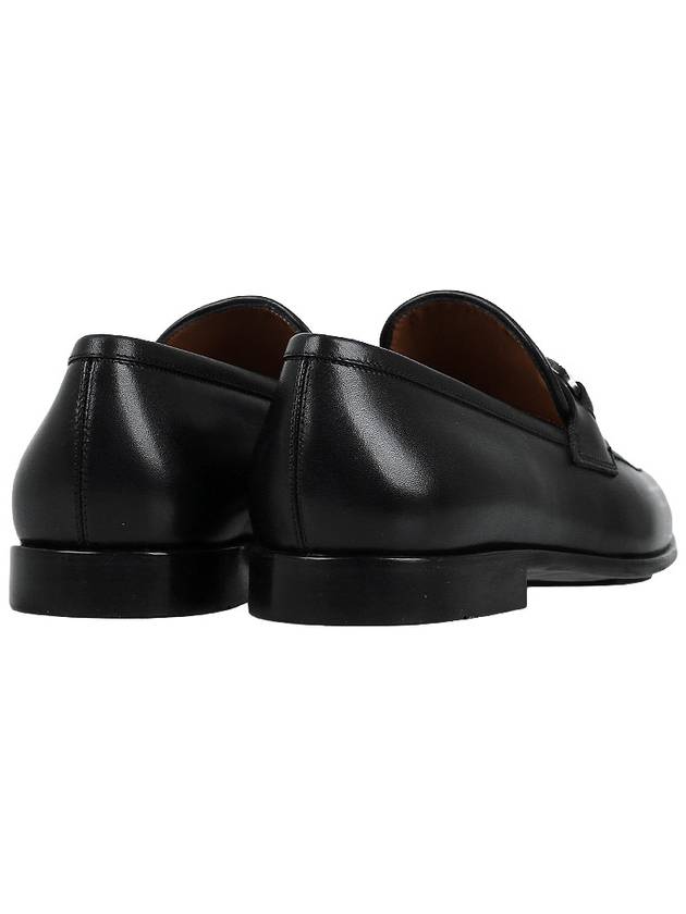 Men's Penny Calfskin Loafers Black - SALVATORE FERRAGAMO - BALAAN 6