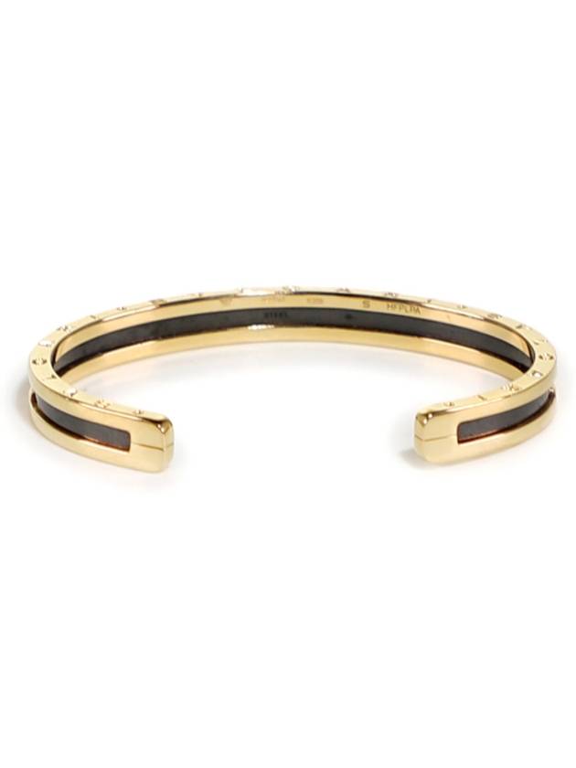 S BZERO1 Bangle Open Logo Bracelet - BVLGARI - BALAAN 4