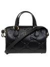 GG Super Mini Leather Tote Bag Black - GUCCI - BALAAN 2