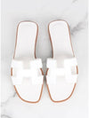 Oran sandal slippers 37 240 - HERMES - BALAAN 9