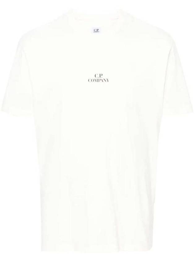 30/1 Jersey Graphic Short Sleeve T-Shirt White - CP COMPANY - BALAAN 2