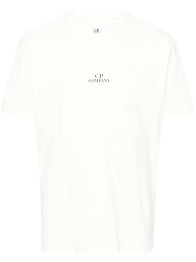 30/1 Jersey Graphic Short Sleeve T-Shirt White - CP COMPANY - BALAAN 2