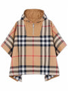 Kids Reversible Logo Patch Hooded Poncho 8050574 - BURBERRY - BALAAN 4