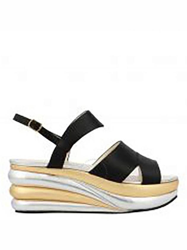 Salvatore Ferragamo Ladies Creations Balance Wedges Sandals, Size 7 - SALVATORE FERRAGAMO - BALAAN 1