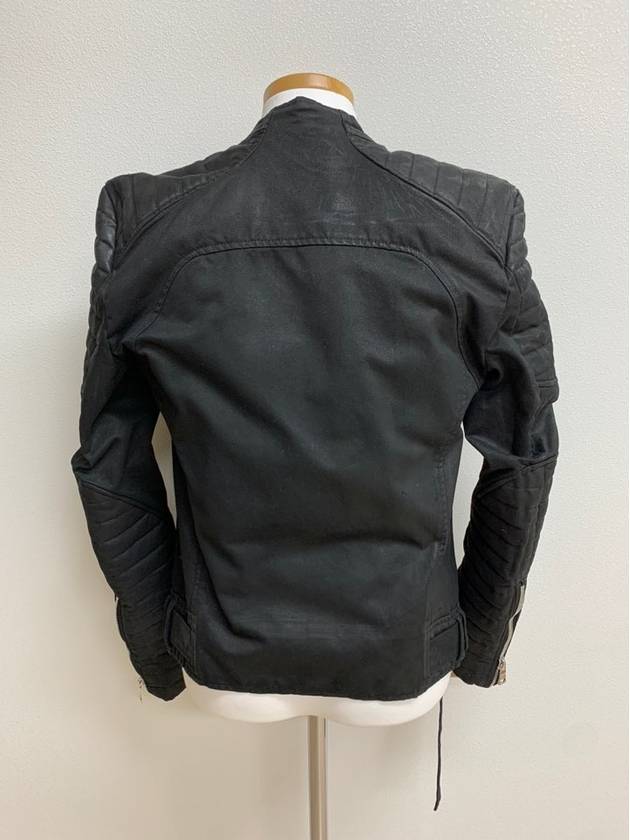 Coated rider jacket black XS - BALMAIN - BALAAN 5