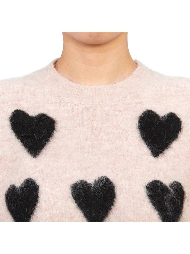 Amora Women s Knit WK535Z PALE PINK BLACK - ALLSAINTS - BALAAN 5