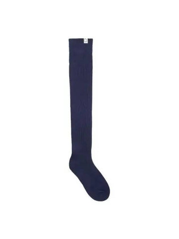 Knit over knee socks navy - BENSIMON - BALAAN 1