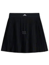 Women's Binx Pleated Skirt Black - J.LINDEBERG - BALAAN 2