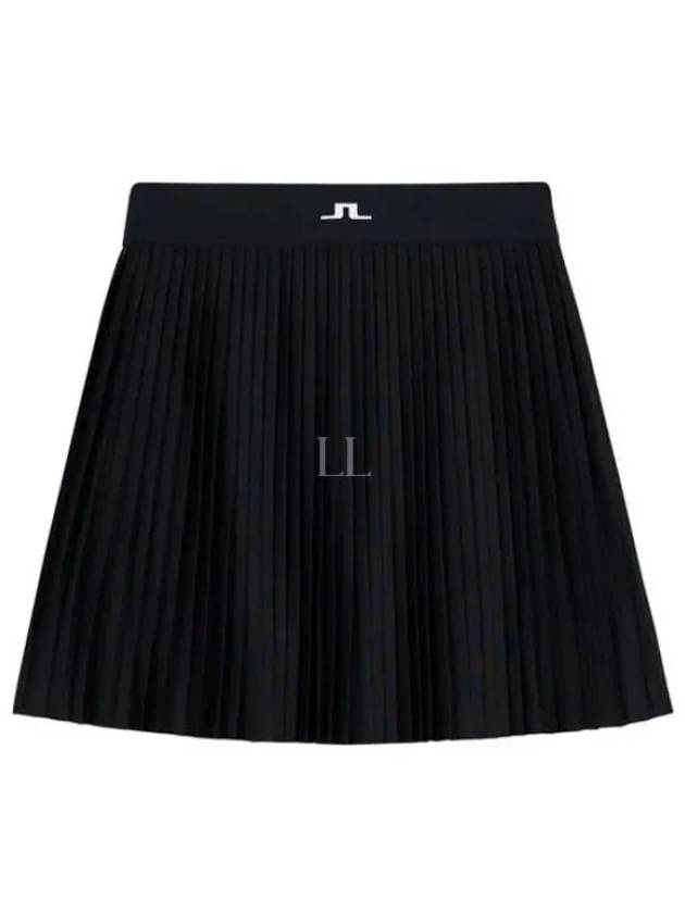 Women's Binx Pleated Skirt Black - J.LINDEBERG - BALAAN 2