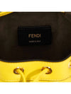 Mon Tresor FF Motif Leather Mini Bag Yellow - FENDI - BALAAN 5