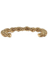 Gold Twist Scoubidou Bracelet - BALMAIN - BALAAN 4