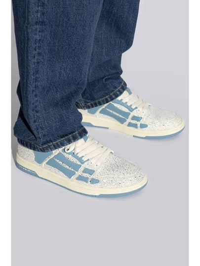 Amiri Sneakers Crystal Skel Top Low, Men's, Blue - AMIRI - BALAAN 2