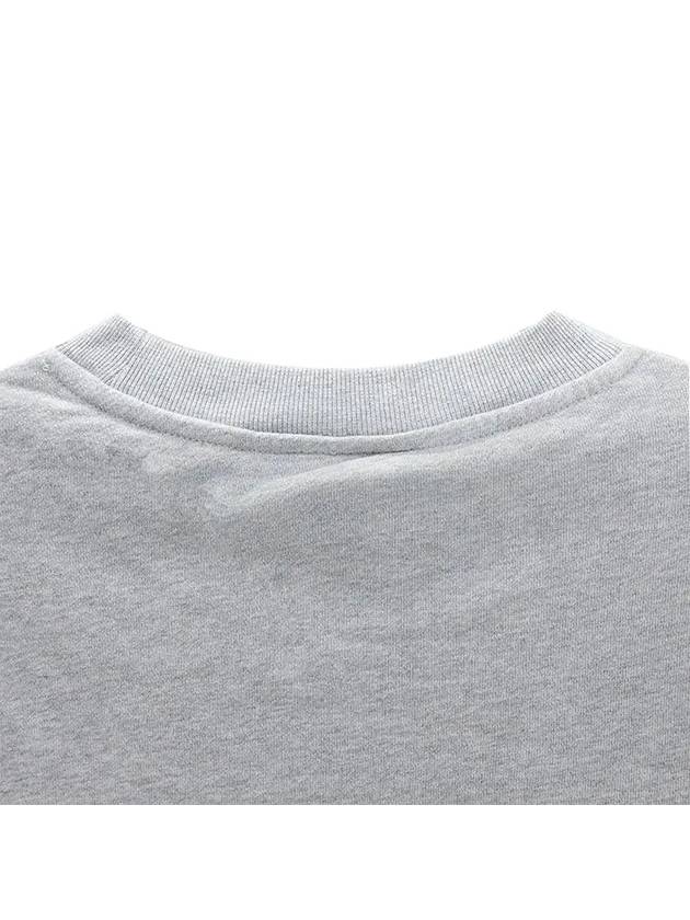 Fox Head Patch Regular Sweatshirt Light Grey Melange - MAISON KITSUNE - BALAAN 7