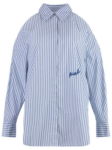 Pinko Canterno Striped Shirt - PINKO - BALAAN 1