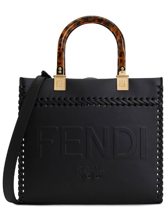 Sunshine Small Tote Bag Black - FENDI - BALAAN 2