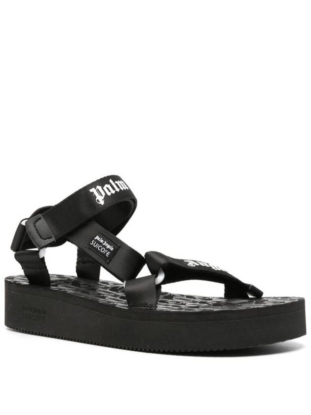 SUICOKE DEPA Logo Webbing Rubber Sandals PMIH011S24MAT0011001 B0081006377 - PALM ANGELS - BALAAN 3