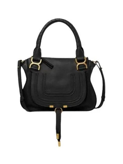 Marcie Small Double Carry Tote Bag Black - CHLOE - BALAAN 2