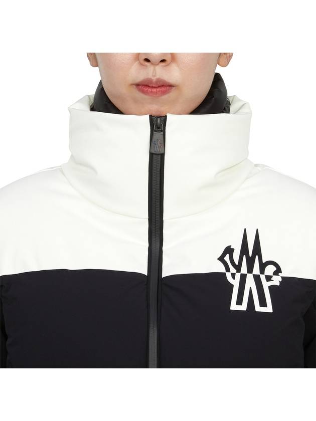 Grenoble Stennes Logo Padding Black - MONCLER - BALAAN 7