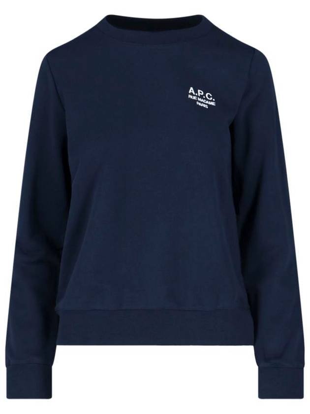 Skye Logo Sweatshirt Dark Navy - A.P.C. - BALAAN 2