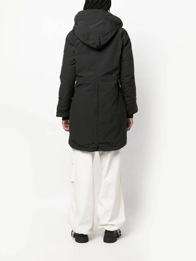 Rossclair Hooded Padding Black - CANADA GOOSE - BALAAN 5