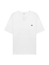 Triomphe Loose Logo Short Sleeve T-Shirt White - CELINE - BALAAN 1