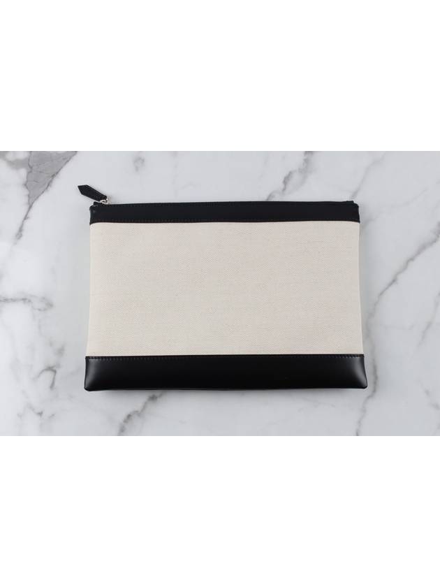 cotton canvas clutch - BALENCIAGA - BALAAN 4