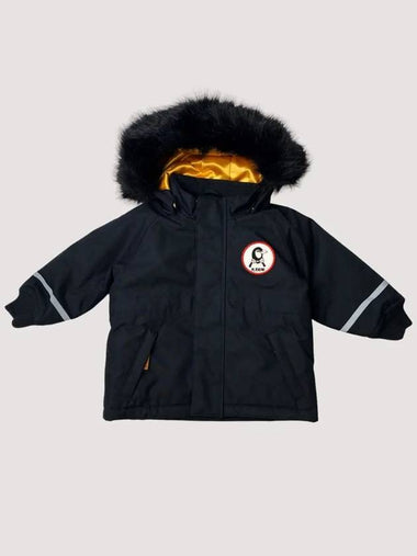 Kids Patch Logo Parka Jacket 19710113 99 - MINI RODINI - BALAAN 1