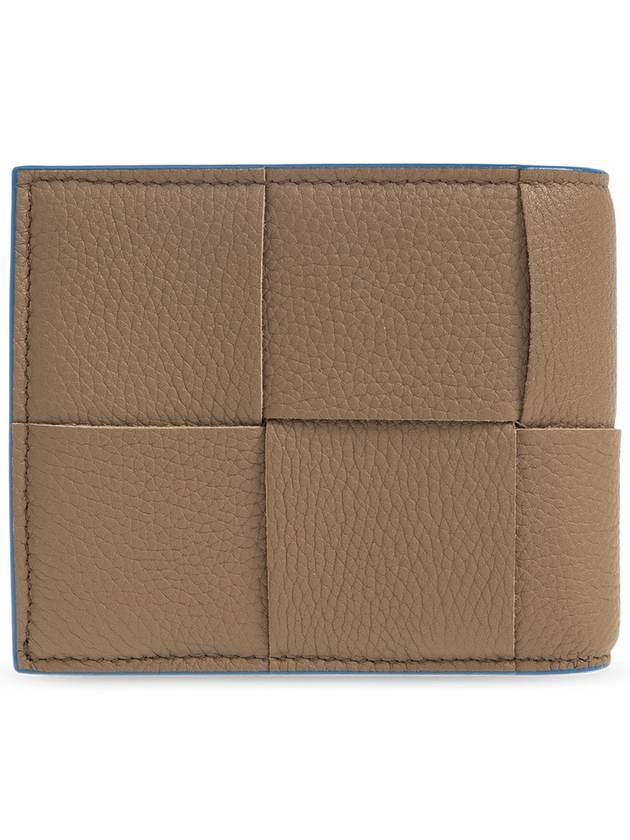 Bottega Veneta Leather Bifold Wallet, Men's, Brown - BOTTEGA VENETA - BALAAN 3