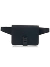 Gancini buckle belt bag 24 1313 NERO CALF 0763940 - SALVATORE FERRAGAMO - BALAAN 1