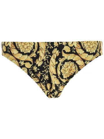 Men's Baroque Swim Briefs Black - VERSACE - BALAAN 1