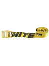 industrial black logo buckle belt yellow - OFF WHITE - BALAAN.