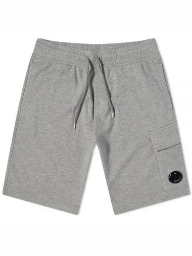 Bermuda Regular Fit Cargo Shorts Grey - CP COMPANY - BALAAN 1