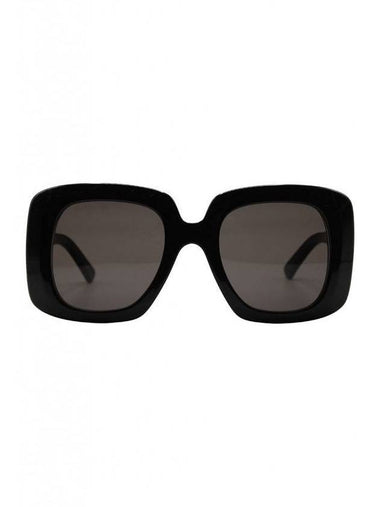 Balenciaga Shiny Black Square-Frame Sunglasses Accessories - BALENCIAGA - BALAAN 1