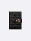 Cargo Vertical Calfskin Card Wallet Black - DIOR - BALAAN 2