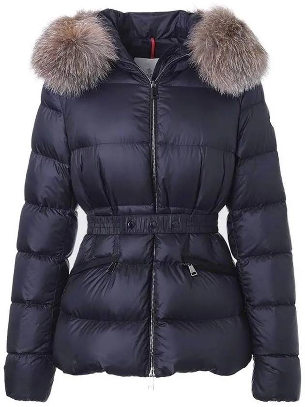 1A00136 5396Q 778 BOED Navy hood fur padding - MONCLER - BALAAN 1